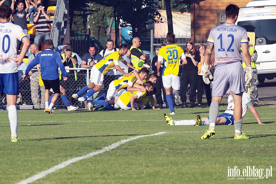 Olimpia Elblg pokonaa Motor Lublin w rewanu 2 :1, fot. 129