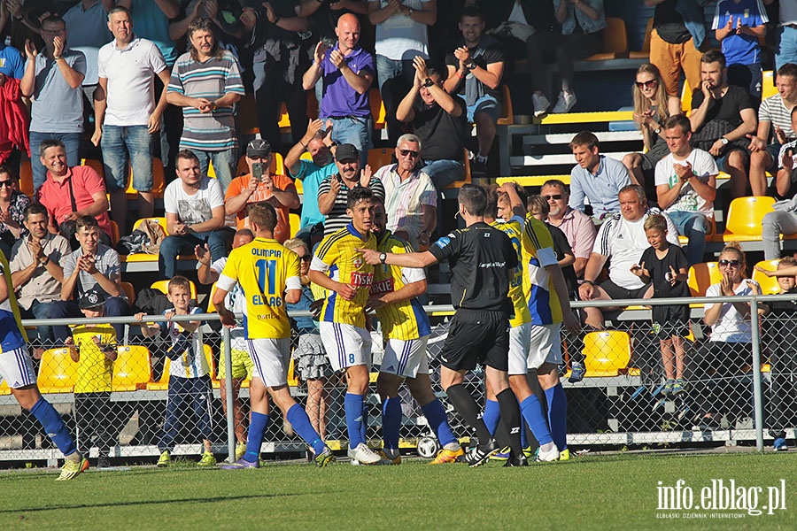 Olimpia Elbląg pokonała Motor Lublin w rewanżu 2 :1, fot. 132