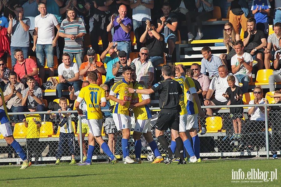 Olimpia Elblg pokonaa Motor Lublin w rewanu 2 :1, fot. 132