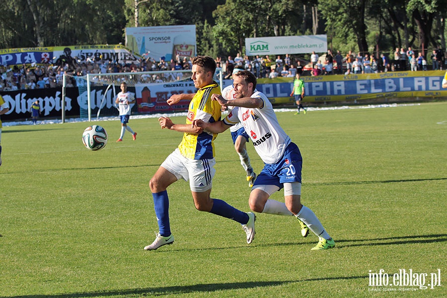 Olimpia Elblg pokonaa Motor Lublin w rewanu 2 :1, fot. 135