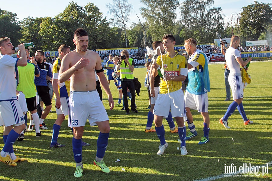 Olimpia Elblg pokonaa Motor Lublin w rewanu 2 :1, fot. 152