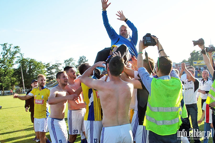 Olimpia Elbląg pokonała Motor Lublin w rewanżu 2 :1, fot. 154