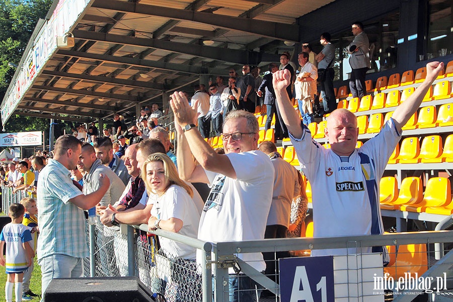Olimpia Elbląg pokonała Motor Lublin w rewanżu 2 :1, fot. 174