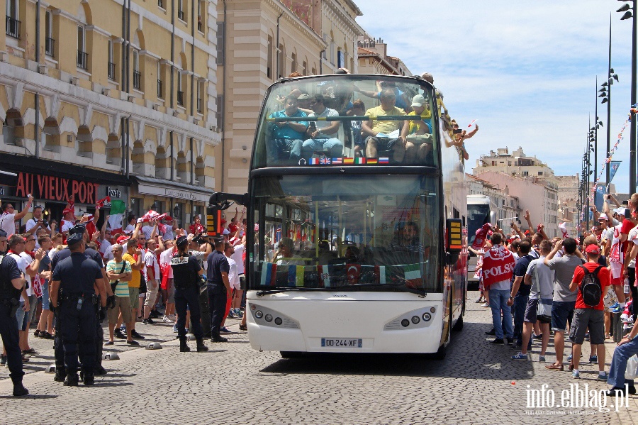 Fotoreporta z meczu Polska - Ukraina w Marsylii na EURO 2016, fot. 1