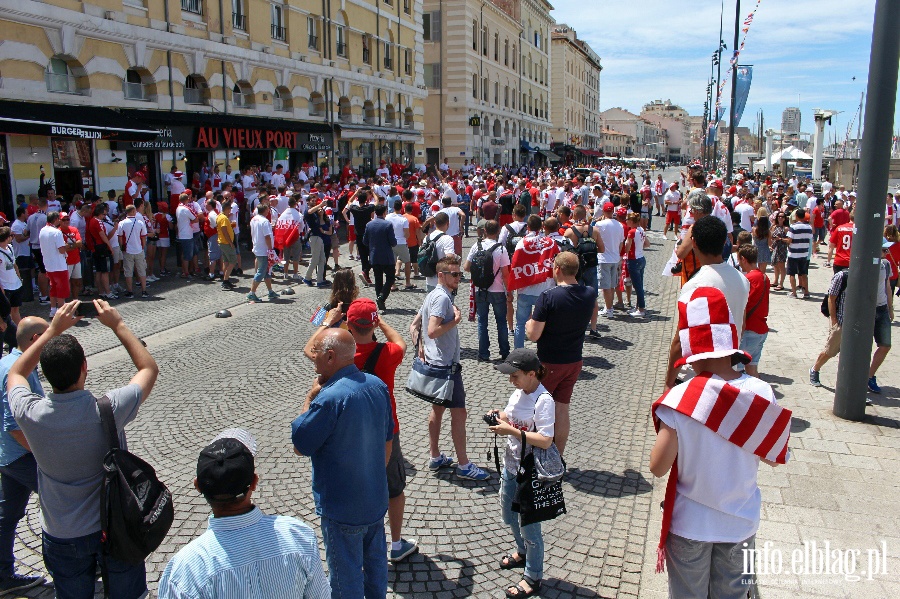 Fotoreporta z meczu Polska - Ukraina w Marsylii na EURO 2016, fot. 4