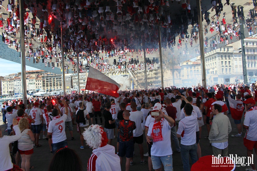 Fotoreporta z meczu Polska - Ukraina w Marsylii na EURO 2016, fot. 7