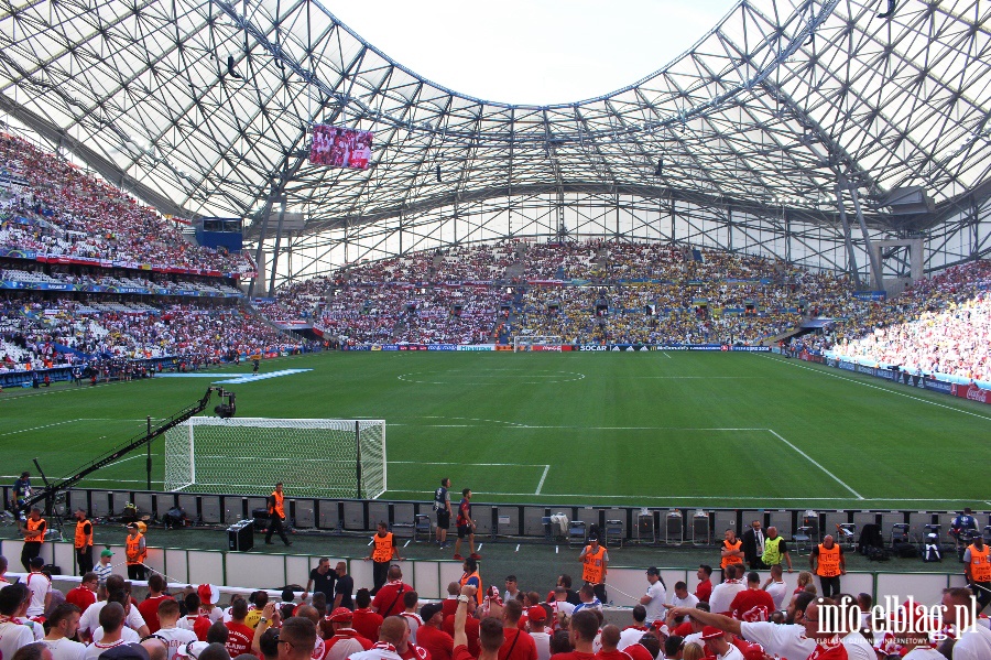 Fotoreporta z meczu Polska - Ukraina w Marsylii na EURO 2016, fot. 24