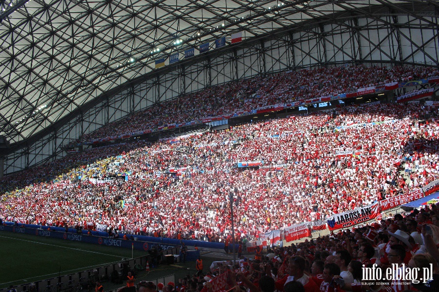 Fotoreporta z meczu Polska - Ukraina w Marsylii na EURO 2016, fot. 26