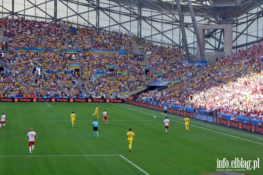 Fotoreporta z meczu Polska - Ukraina w Marsylii na EURO 2016, fot. 30