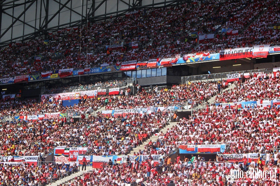 Fotoreporta z meczu Polska - Ukraina w Marsylii na EURO 2016, fot. 32