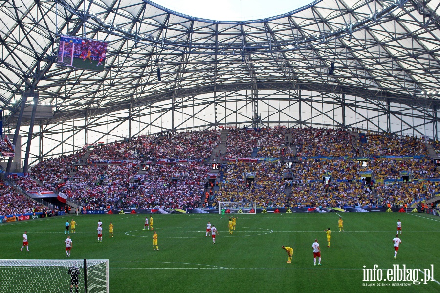 Fotoreporta z meczu Polska - Ukraina w Marsylii na EURO 2016, fot. 33