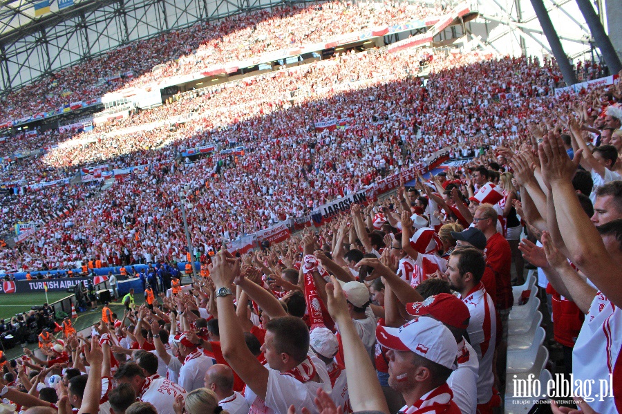 Fotoreporta z meczu Polska - Ukraina w Marsylii na EURO 2016, fot. 49