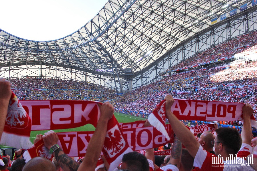 Fotoreporta z meczu Polska - Ukraina w Marsylii na EURO 2016, fot. 52