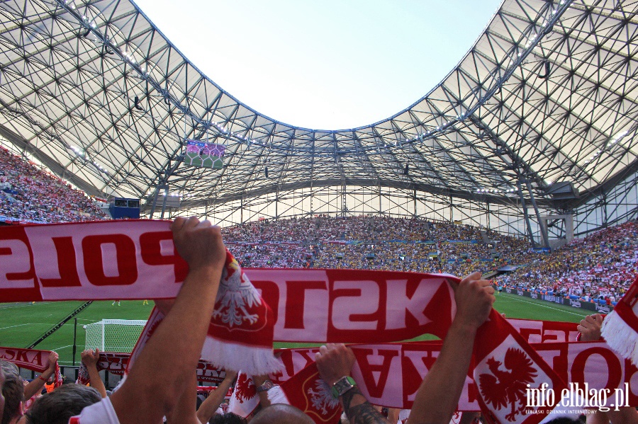 Fotoreporta z meczu Polska - Ukraina w Marsylii na EURO 2016, fot. 53