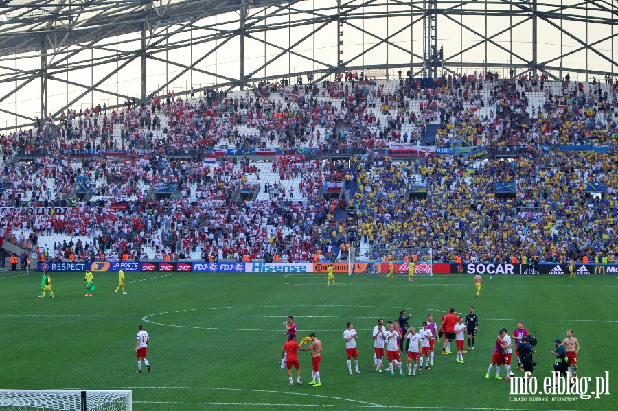 Fotoreporta z meczu Polska - Ukraina w Marsylii na EURO 2016, fot. 58