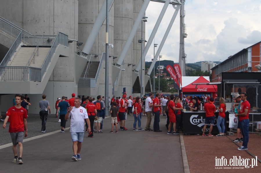 Fotoreporta z meczu Polska - Szwajcaria w Saint Etienne na EURO 2016, fot. 11