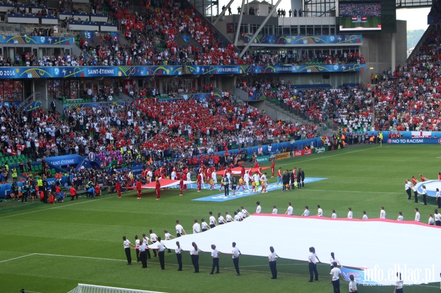 Fotoreporta z meczu Polska - Szwajcaria w Saint Etienne na EURO 2016, fot. 25