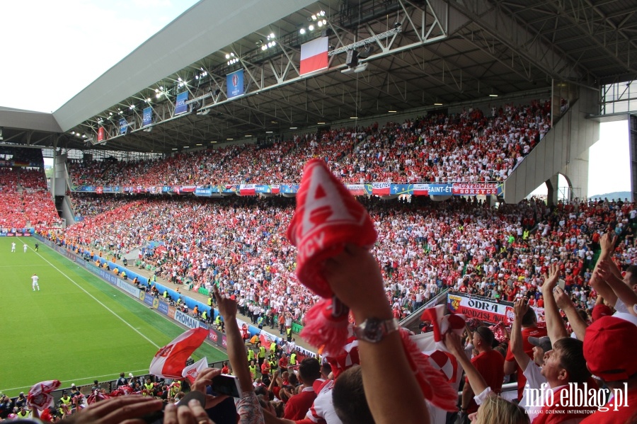 Fotoreporta z meczu Polska - Szwajcaria w Saint Etienne na EURO 2016, fot. 35