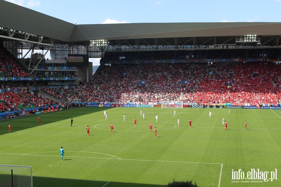 Fotoreporta z meczu Polska - Szwajcaria w Saint Etienne na EURO 2016, fot. 36