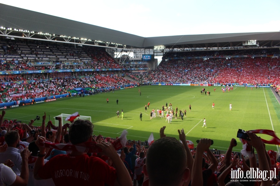 Fotoreporta z meczu Polska - Szwajcaria w Saint Etienne na EURO 2016, fot. 48