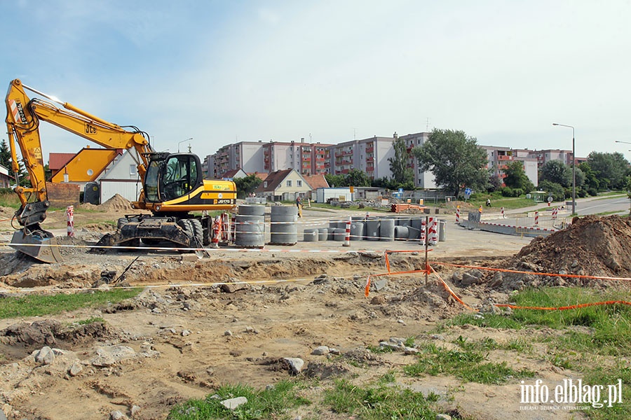 Budowa ronda na Konopnickiej, fot. 23