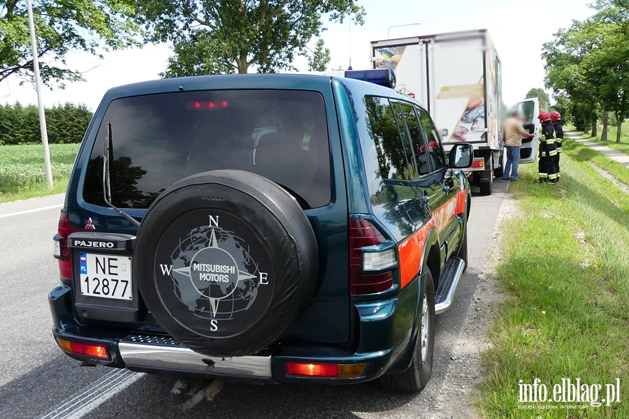 Kazimierzowo: zderzenie autokaru z pojazdem dostawczym. Byo gronie!, fot. 15