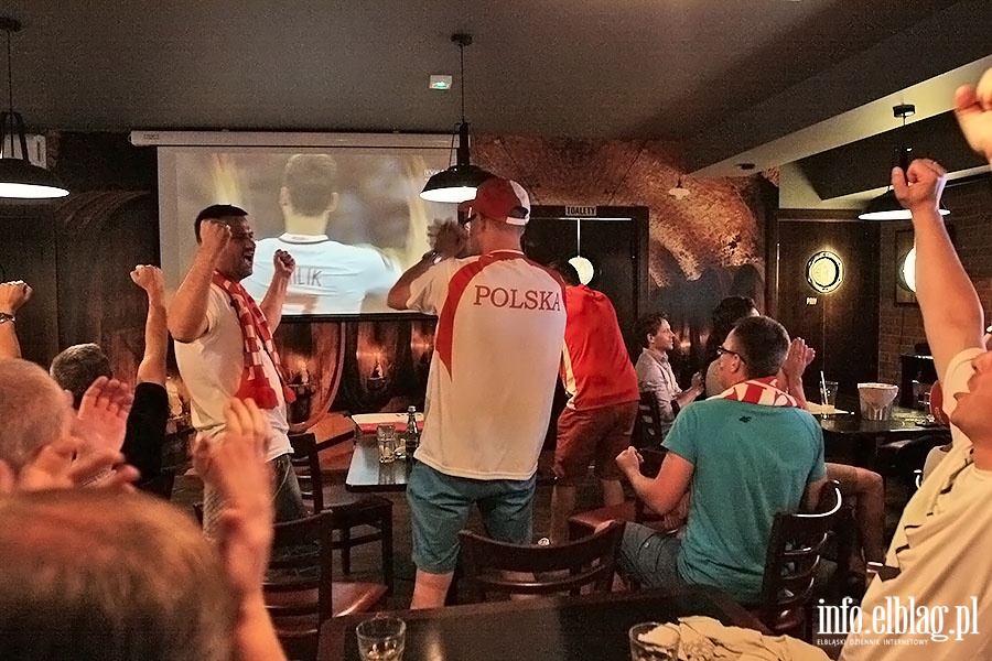 Elblążanie kibicują reprezentacji Polski, fot. 21