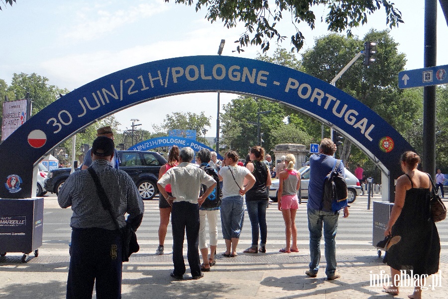 Fotoreporta z meczu Polska - Portugalia w Marsylii na EURO 2016, fot. 2