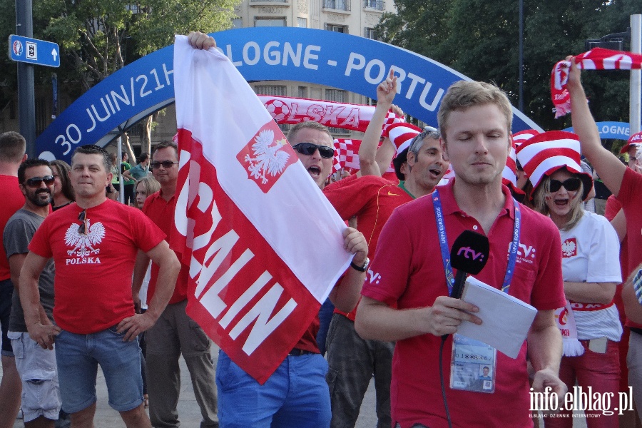 Fotoreporta z meczu Polska - Portugalia w Marsylii na EURO 2016, fot. 9