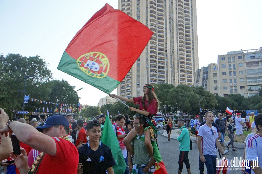 Fotoreporta z meczu Polska - Portugalia w Marsylii na EURO 2016, fot. 14