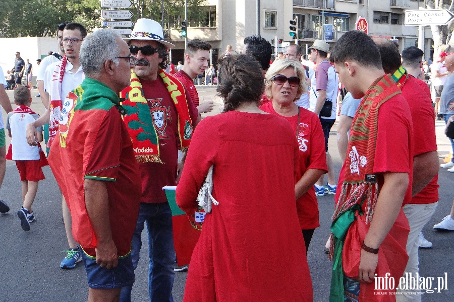 Fotoreporta z meczu Polska - Portugalia w Marsylii na EURO 2016, fot. 16