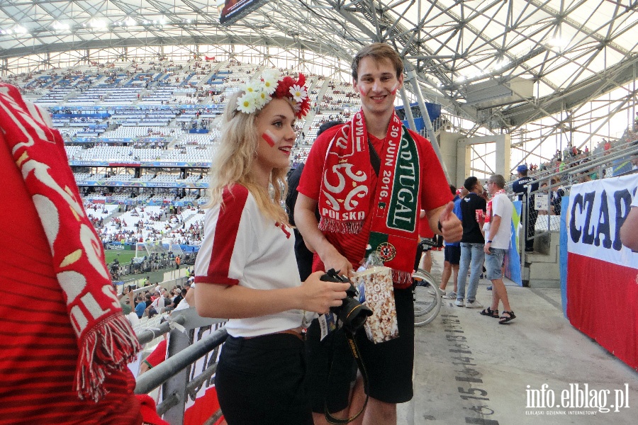 Fotoreporta z meczu Polska - Portugalia w Marsylii na EURO 2016, fot. 26