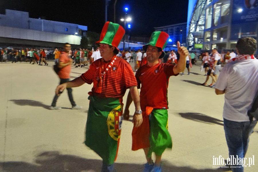 Fotoreporta z meczu Polska - Portugalia w Marsylii na EURO 2016, fot. 50