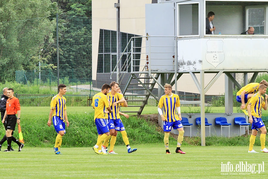 Olimpia - Batyk Gdynia mecz sparingowy, fot. 1