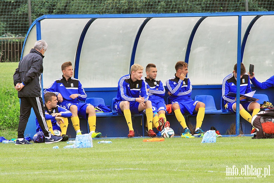 Olimpia - Batyk Gdynia mecz sparingowy, fot. 2