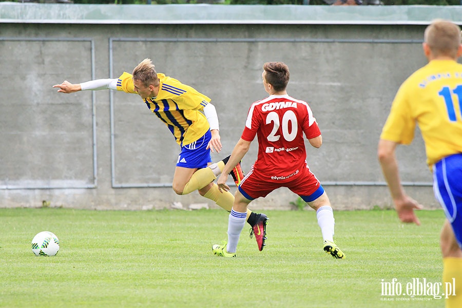 Olimpia - Batyk Gdynia mecz sparingowy, fot. 4