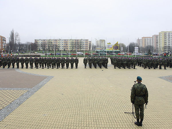 Przysiga Wojskowa onierzy wcielenia „Listopad , fot. 1