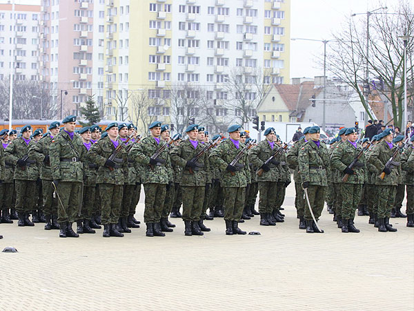 Przysiga Wojskowa onierzy wcielenia „Listopad , fot. 2