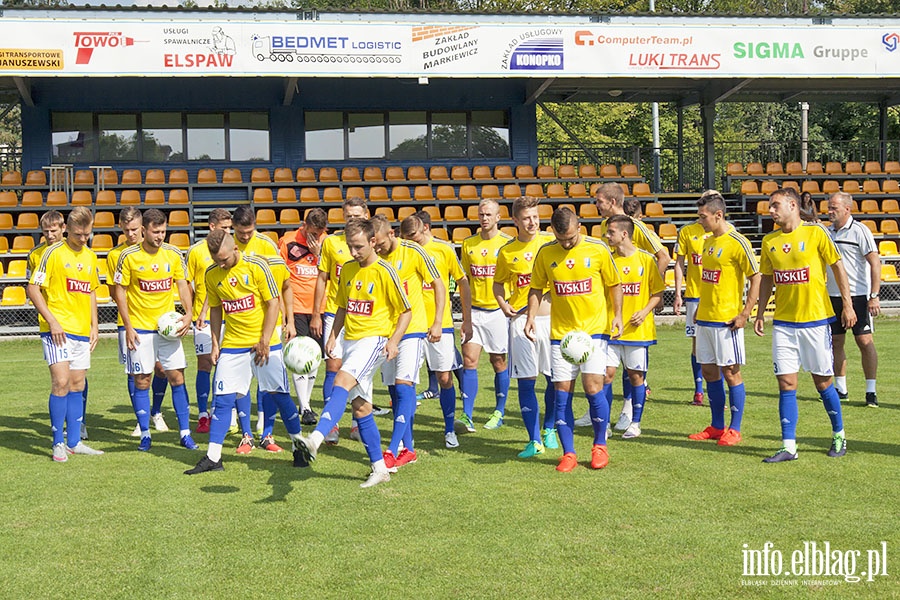 Olimpia Elblg prezentacja zespou, fot. 1