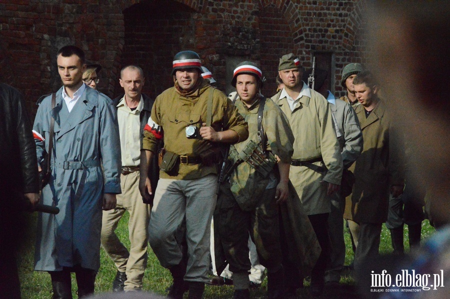 Inscenizacja Powstania Warszawskiego i przemarsz jej uczestników, fot. 9