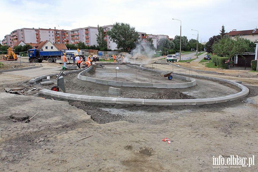 Rondo i cieka rowerowa ulica Konopnickiej, fot. 13