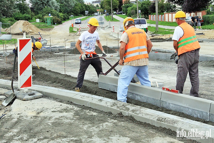 Rondo i cieka rowerowa ulica Konopnickiej, fot. 19