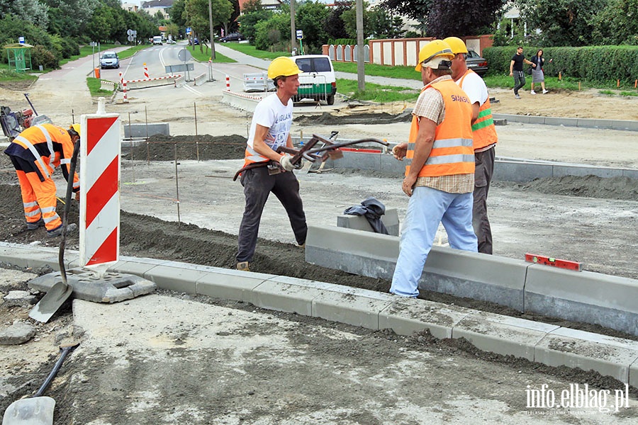 Rondo i cieka rowerowa ulica Konopnickiej, fot. 20