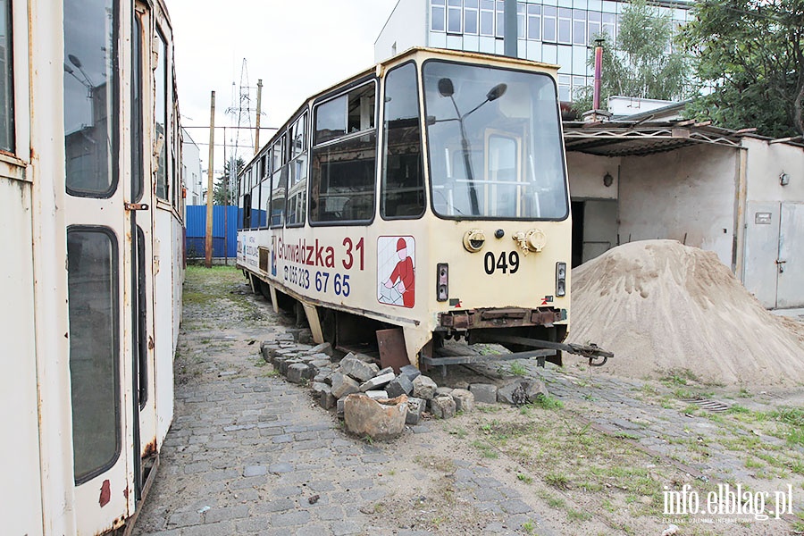 Tramwaje Elblskie pozbywaj si starych wagonw, fot. 1