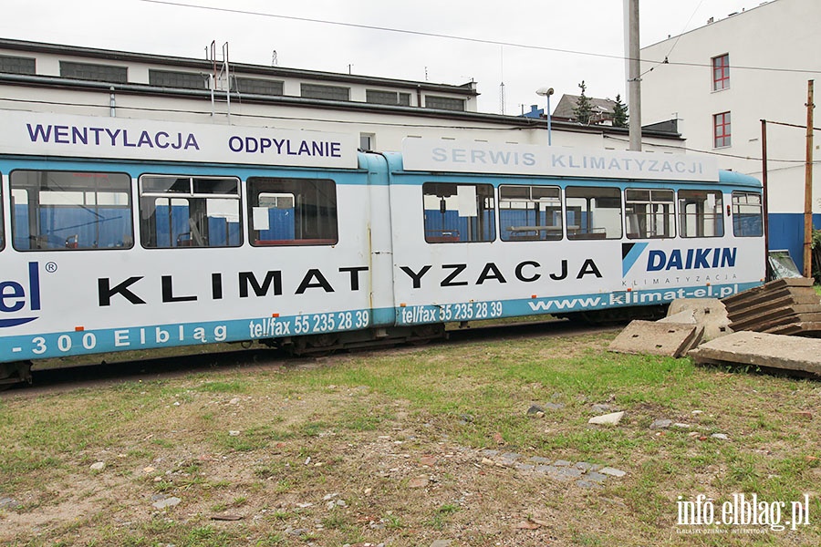 Tramwaje Elblskie pozbywaj si starych wagonw, fot. 15