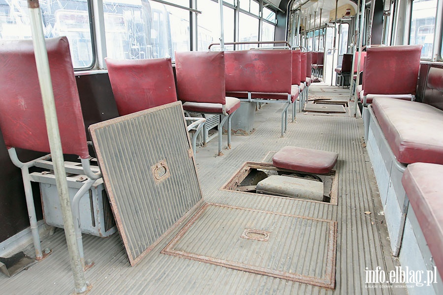 Tramwaje Elblskie pozbywaj si starych wagonw, fot. 30