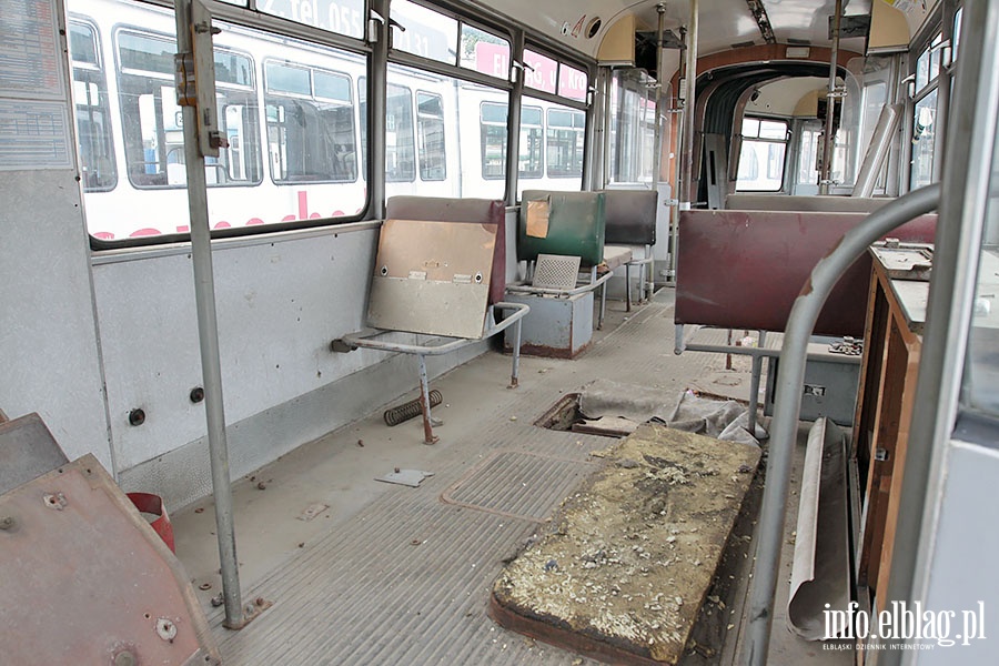 Tramwaje Elblskie pozbywaj si starych wagonw, fot. 33