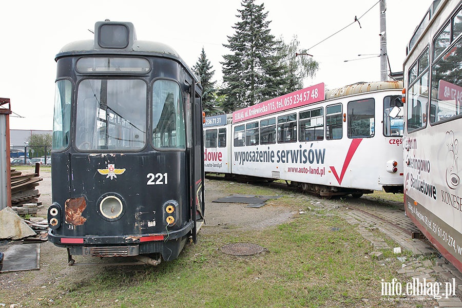 Tramwaje Elblskie pozbywaj si starych wagonw, fot. 36