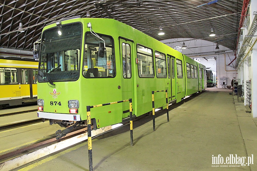 Tramwaje Elblskie pozbywaj si starych wagonw, fot. 43