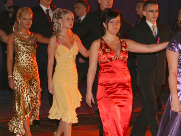 Studniówka 2008 Zespołu Szkół Ekonomicznych w Elblągu, fot. 9